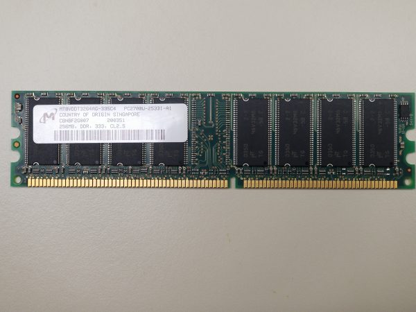 256MB DDR333 PC2700U